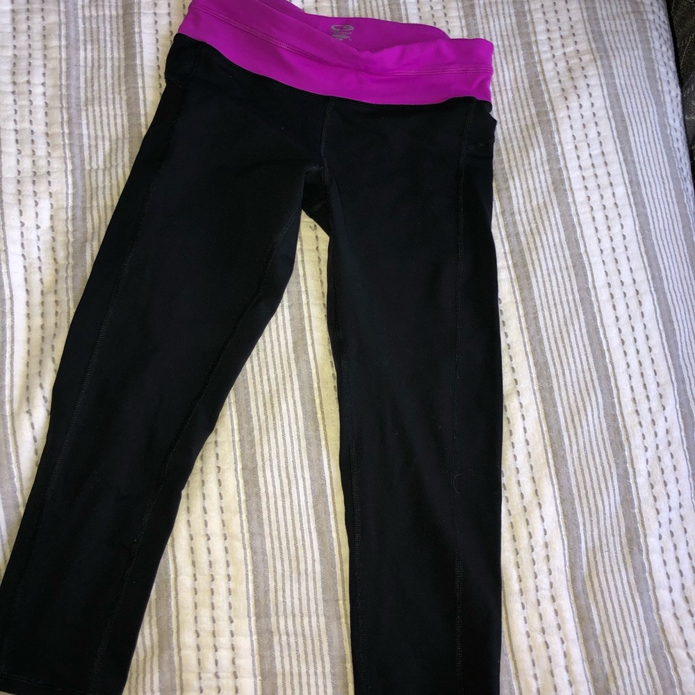 Champion Duo Dry Capri Black Purple Small